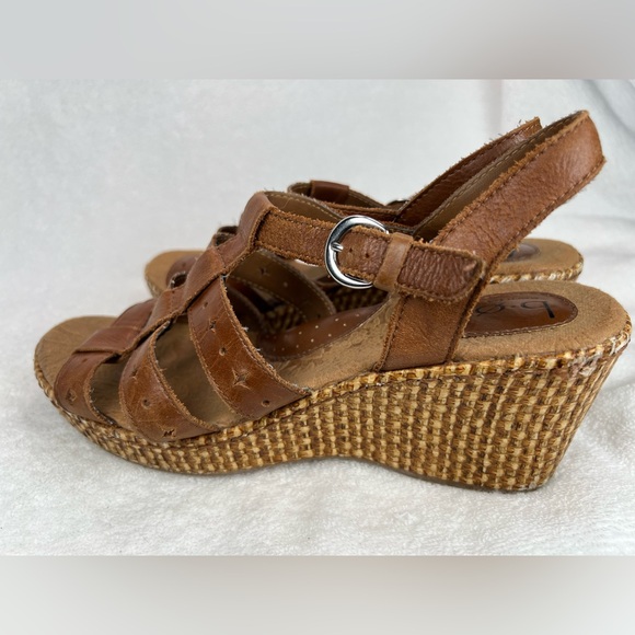 B O C, Born Concepts, leather with suede insole wedges - Picture 5 of 8